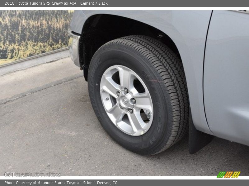 Cement / Black 2018 Toyota Tundra SR5 CrewMax 4x4