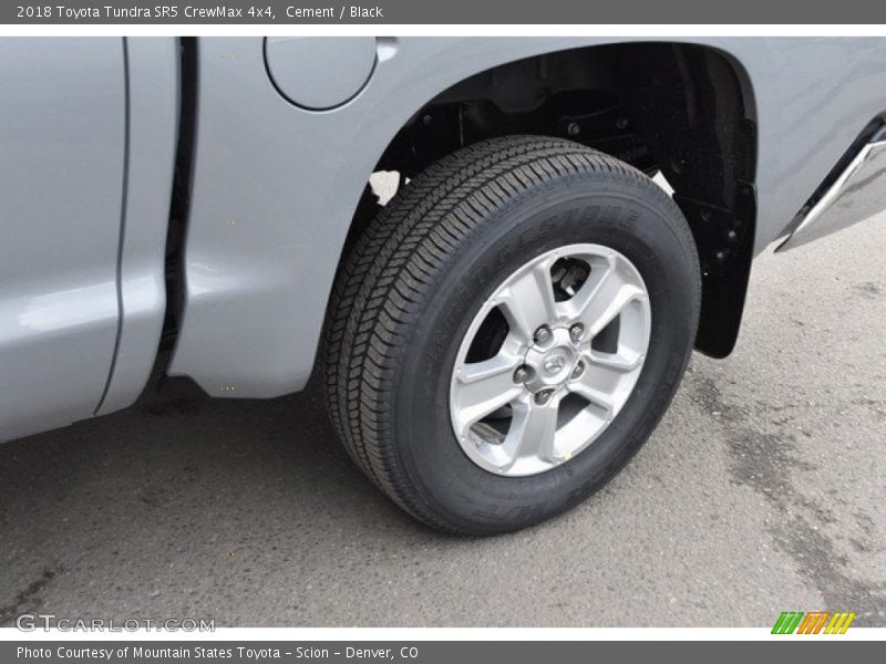 Cement / Black 2018 Toyota Tundra SR5 CrewMax 4x4