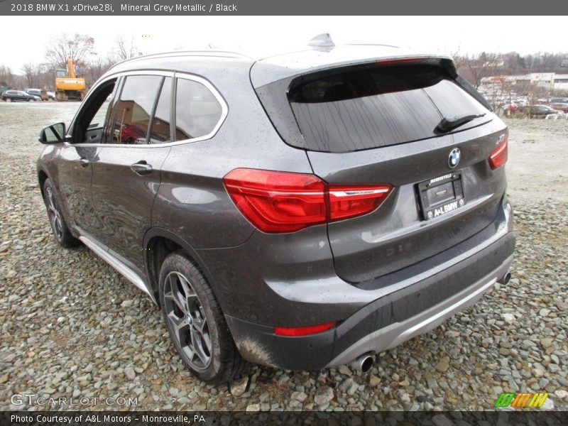 Mineral Grey Metallic / Black 2018 BMW X1 xDrive28i