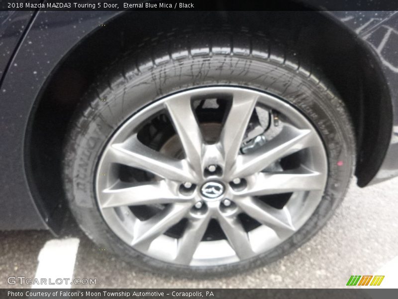Eternal Blue Mica / Black 2018 Mazda MAZDA3 Touring 5 Door