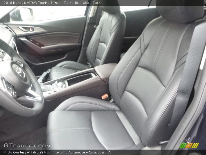 Eternal Blue Mica / Black 2018 Mazda MAZDA3 Touring 5 Door