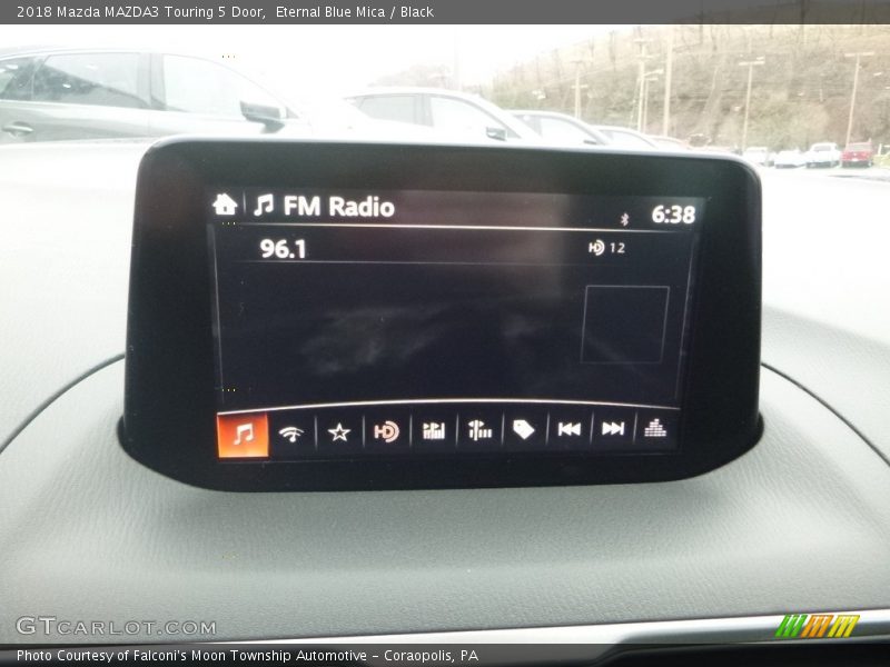 Eternal Blue Mica / Black 2018 Mazda MAZDA3 Touring 5 Door