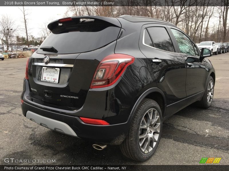 Ebony Twilight Metallic / Ebony 2018 Buick Encore Sport Touring