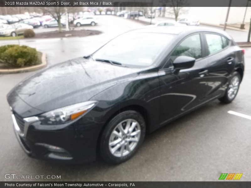 Jet Black Mica / Black 2018 Mazda MAZDA3 Sport 5 Door