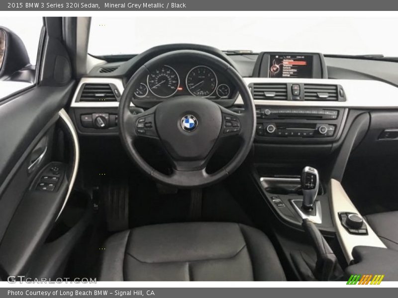 Mineral Grey Metallic / Black 2015 BMW 3 Series 320i Sedan