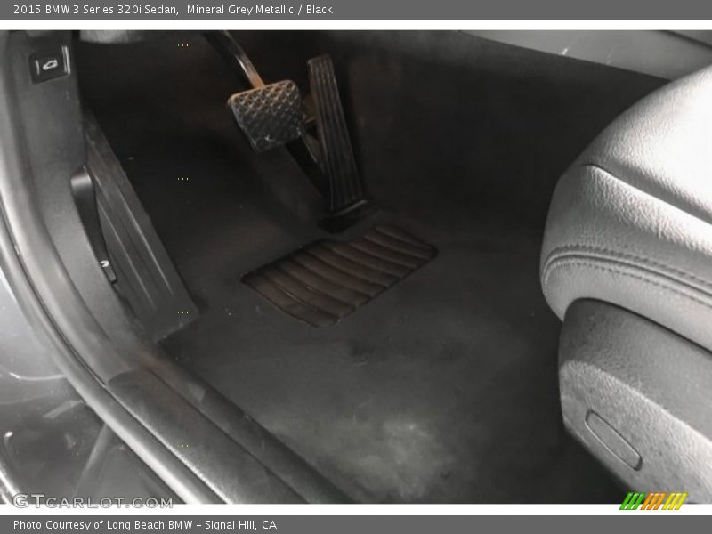 Mineral Grey Metallic / Black 2015 BMW 3 Series 320i Sedan