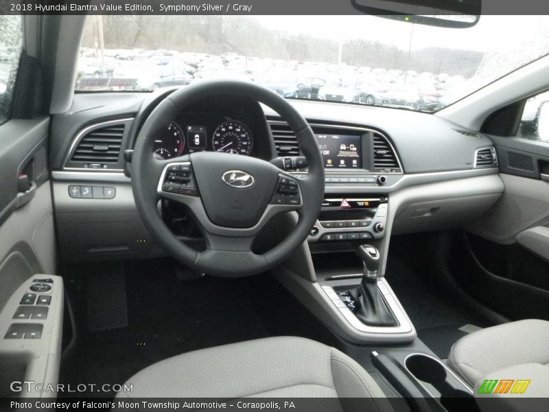 Symphony Silver / Gray 2018 Hyundai Elantra Value Edition