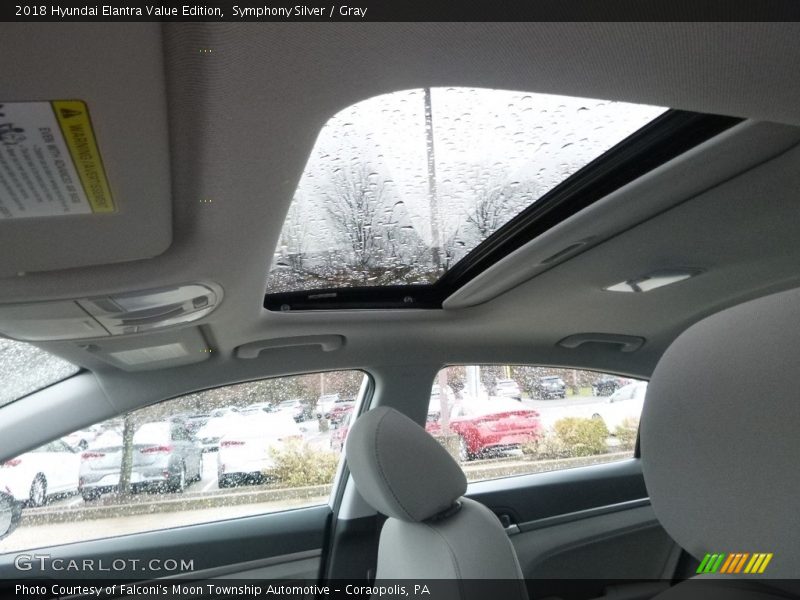 Symphony Silver / Gray 2018 Hyundai Elantra Value Edition