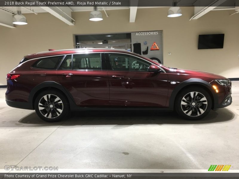 Rioja Red Metallic / Shale 2018 Buick Regal TourX Preferred AWD