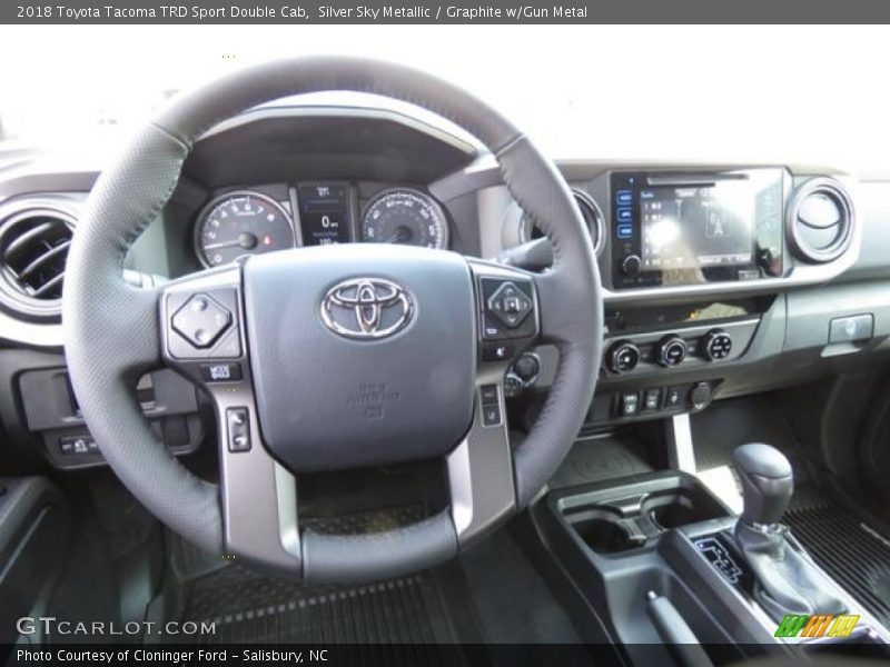 Dashboard of 2018 Tacoma TRD Sport Double Cab