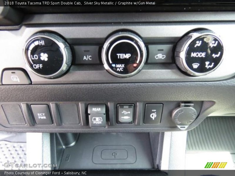 Controls of 2018 Tacoma TRD Sport Double Cab
