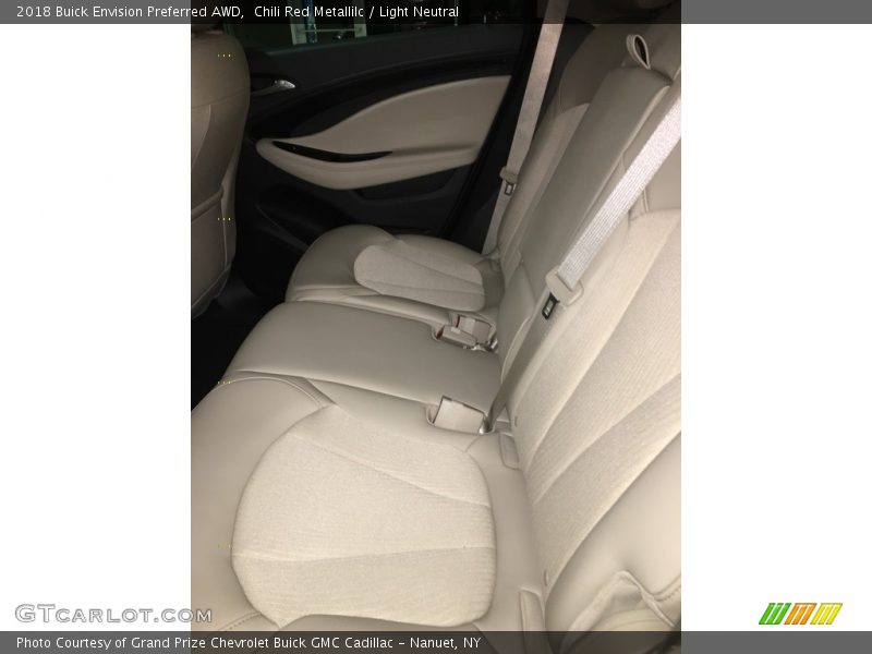 Chili Red Metallilc / Light Neutral 2018 Buick Envision Preferred AWD