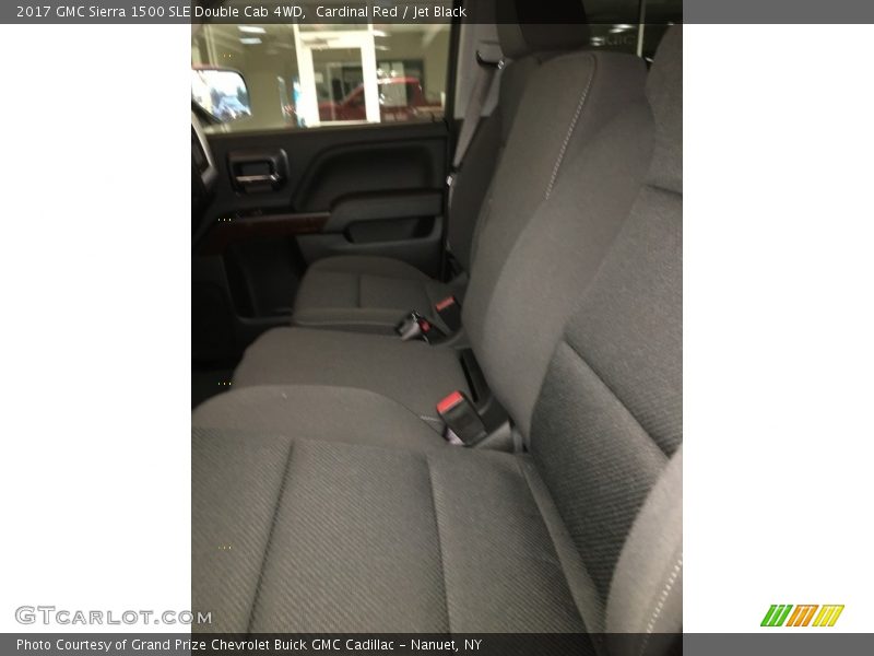 Cardinal Red / Jet Black 2017 GMC Sierra 1500 SLE Double Cab 4WD