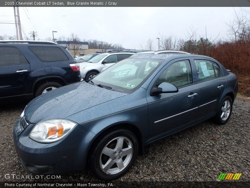 Blue Granite Metallic / Gray 2005 Chevrolet Cobalt LT Sedan