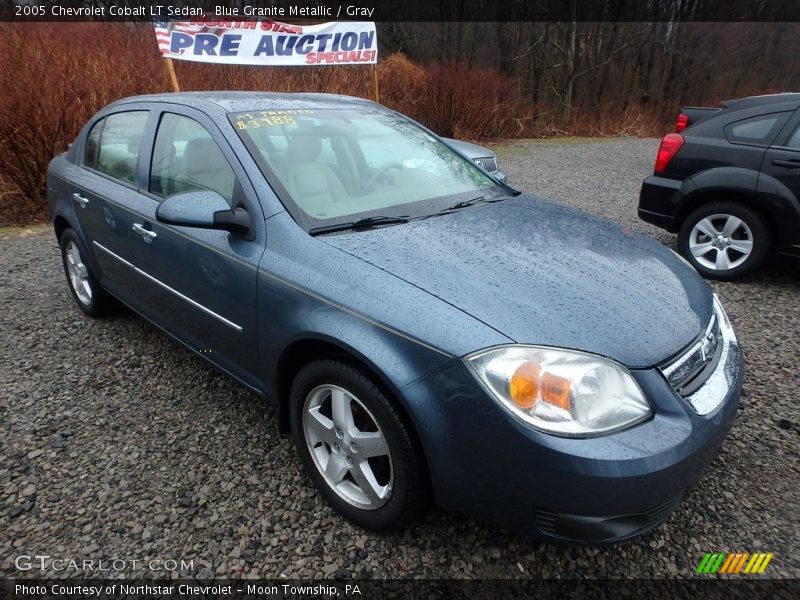 Blue Granite Metallic / Gray 2005 Chevrolet Cobalt LT Sedan