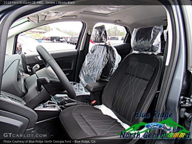 Smoke / Ebony Black 2018 Ford EcoSport SE 4WD