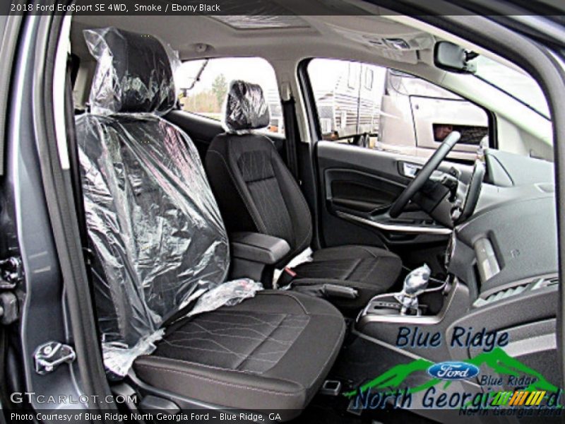 Smoke / Ebony Black 2018 Ford EcoSport SE 4WD