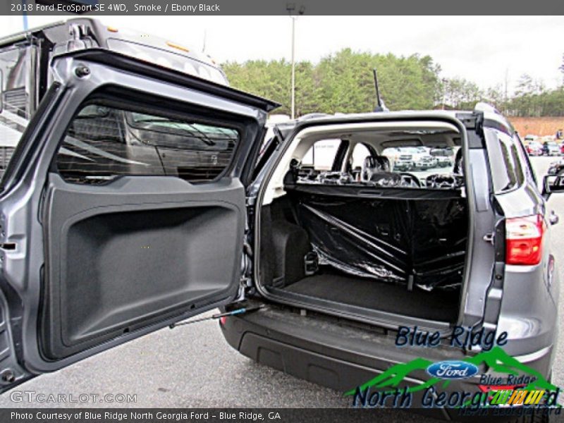 Smoke / Ebony Black 2018 Ford EcoSport SE 4WD