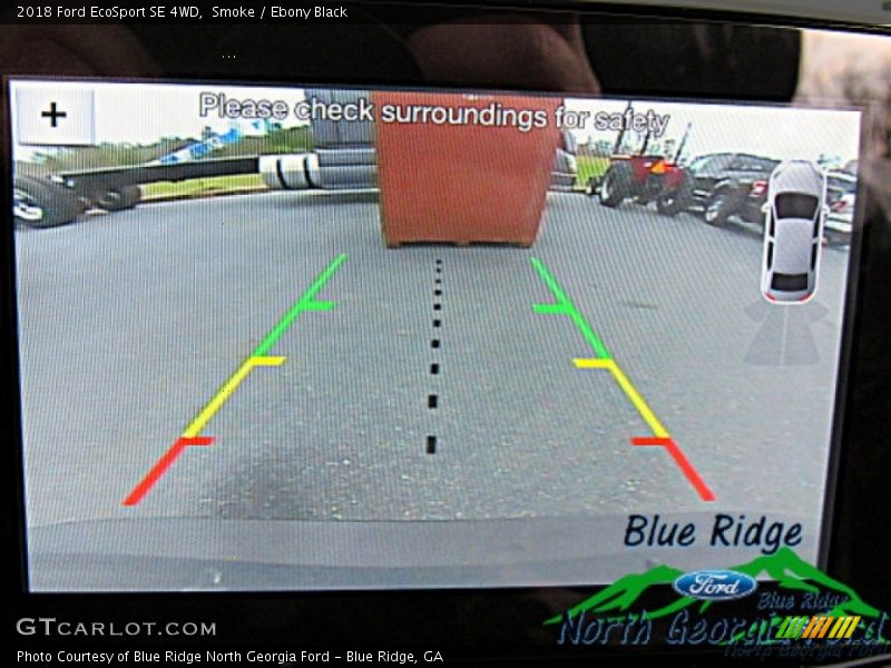 Smoke / Ebony Black 2018 Ford EcoSport SE 4WD