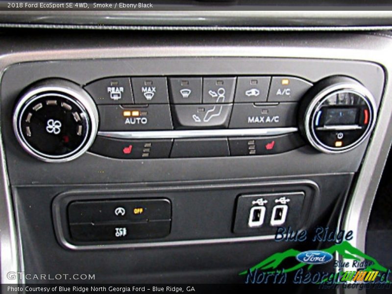 Smoke / Ebony Black 2018 Ford EcoSport SE 4WD