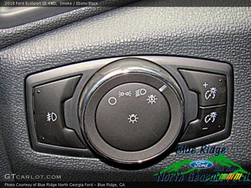 Smoke / Ebony Black 2018 Ford EcoSport SE 4WD