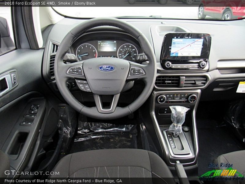 Smoke / Ebony Black 2018 Ford EcoSport SE 4WD