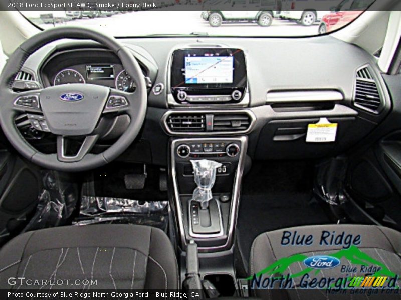 Smoke / Ebony Black 2018 Ford EcoSport SE 4WD