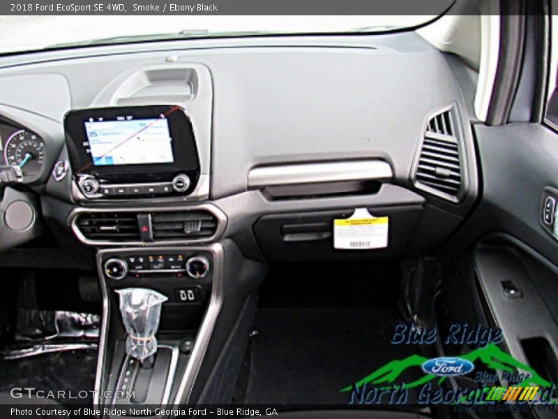 Smoke / Ebony Black 2018 Ford EcoSport SE 4WD