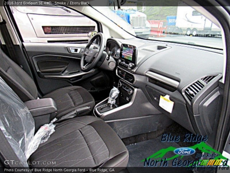 Smoke / Ebony Black 2018 Ford EcoSport SE 4WD