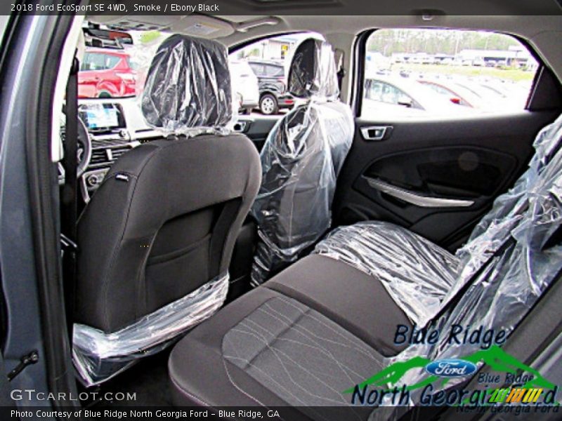 Smoke / Ebony Black 2018 Ford EcoSport SE 4WD