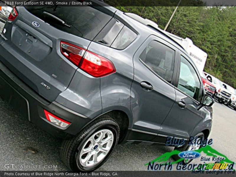 Smoke / Ebony Black 2018 Ford EcoSport SE 4WD