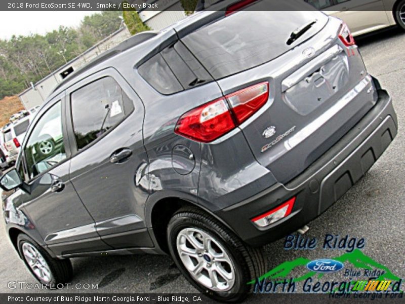Smoke / Ebony Black 2018 Ford EcoSport SE 4WD
