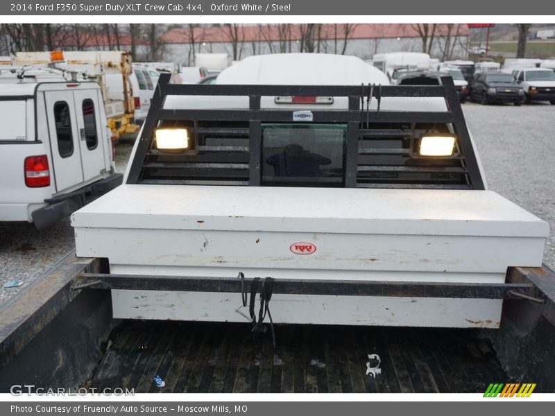 Oxford White / Steel 2014 Ford F350 Super Duty XLT Crew Cab 4x4