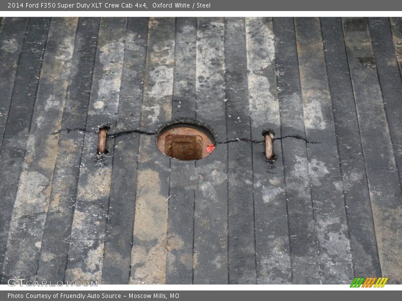 Oxford White / Steel 2014 Ford F350 Super Duty XLT Crew Cab 4x4