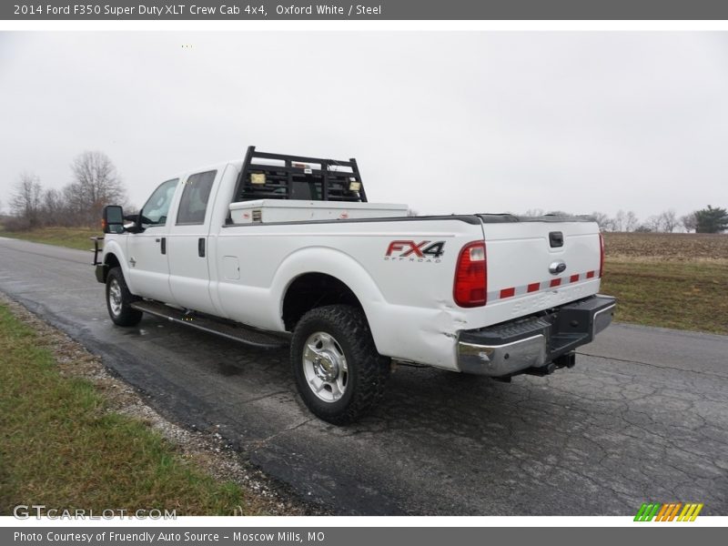 Oxford White / Steel 2014 Ford F350 Super Duty XLT Crew Cab 4x4