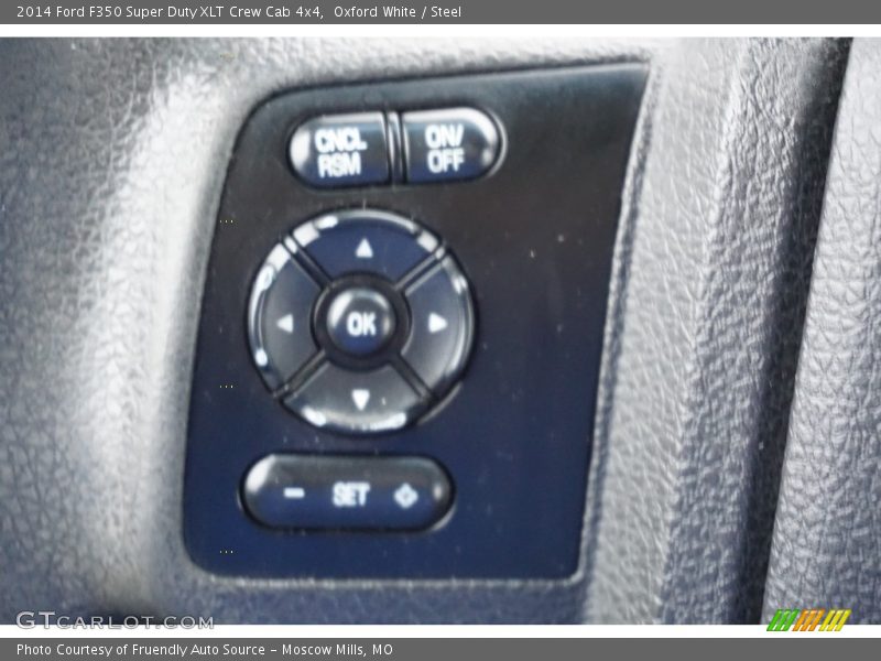 Oxford White / Steel 2014 Ford F350 Super Duty XLT Crew Cab 4x4