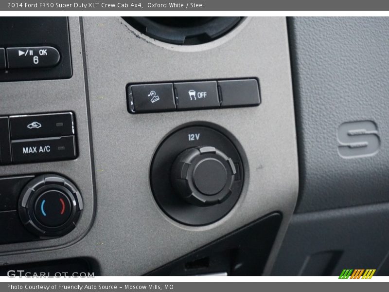 Oxford White / Steel 2014 Ford F350 Super Duty XLT Crew Cab 4x4