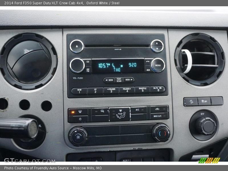 Oxford White / Steel 2014 Ford F350 Super Duty XLT Crew Cab 4x4