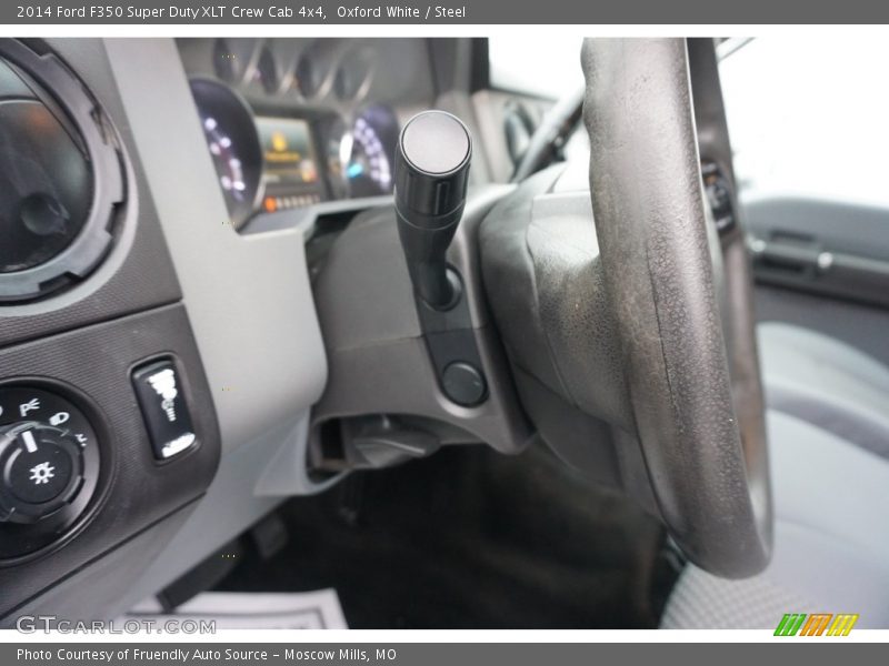 Oxford White / Steel 2014 Ford F350 Super Duty XLT Crew Cab 4x4