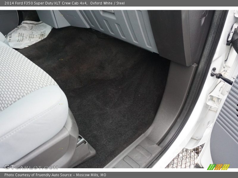 Oxford White / Steel 2014 Ford F350 Super Duty XLT Crew Cab 4x4