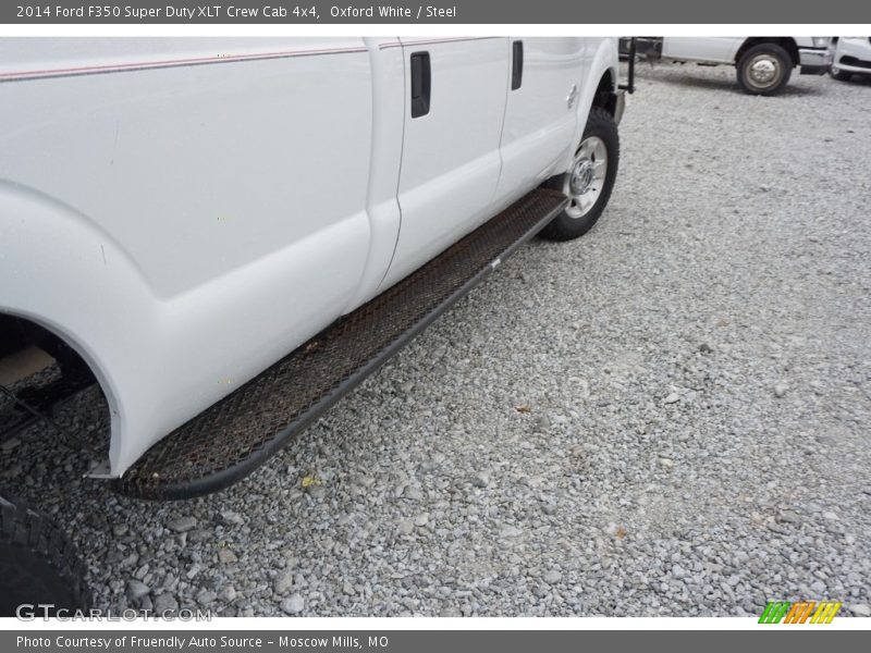 Oxford White / Steel 2014 Ford F350 Super Duty XLT Crew Cab 4x4