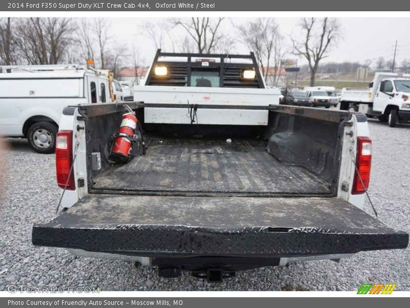 Oxford White / Steel 2014 Ford F350 Super Duty XLT Crew Cab 4x4