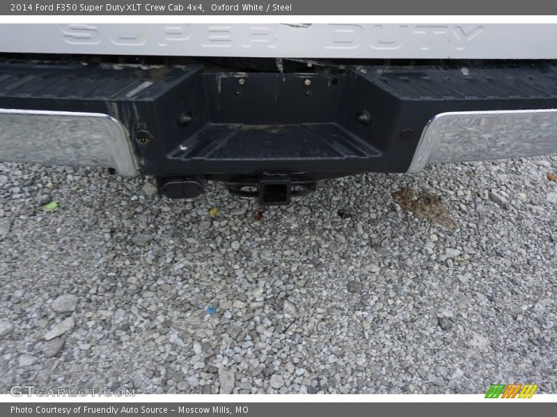 Oxford White / Steel 2014 Ford F350 Super Duty XLT Crew Cab 4x4