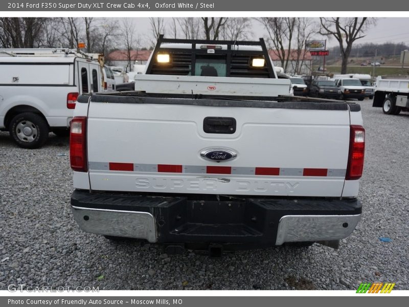 Oxford White / Steel 2014 Ford F350 Super Duty XLT Crew Cab 4x4
