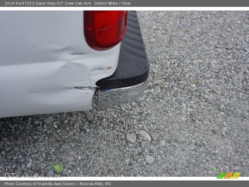 Oxford White / Steel 2014 Ford F350 Super Duty XLT Crew Cab 4x4