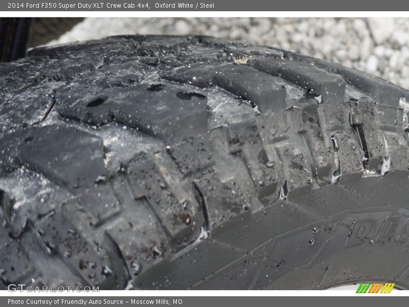 Oxford White / Steel 2014 Ford F350 Super Duty XLT Crew Cab 4x4