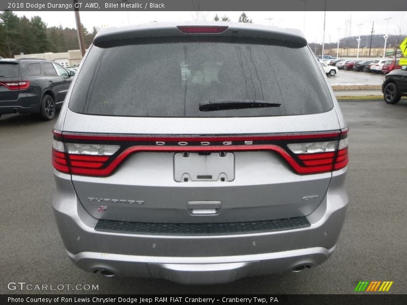 Billet Metallic / Black 2018 Dodge Durango GT AWD