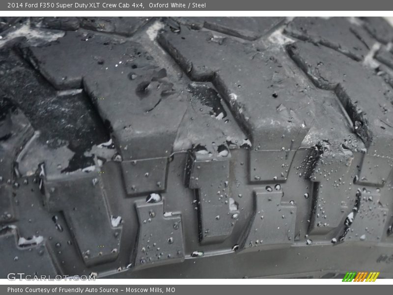 Oxford White / Steel 2014 Ford F350 Super Duty XLT Crew Cab 4x4