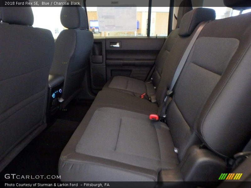 Blue / Charcoal Black 2018 Ford Flex SE