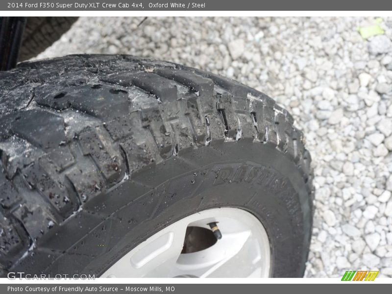 Oxford White / Steel 2014 Ford F350 Super Duty XLT Crew Cab 4x4